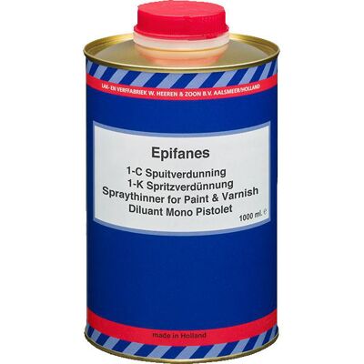 Διαλυτικό EPIFANES SPRAY THINNER FOR PAINT & VARNISH 1lt Διαλυτικό EPIFANES SPRAY THINNER FOR PAINT & VARNISH 1lt