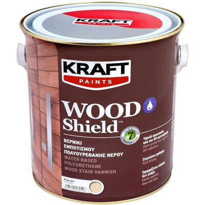 Kraft Ακρυλικό Βερνίκι Εμποτισμού Πολυουρεθάνης Woodshield Βέγγε 120 750ml Kraft Ακρυλικό Βερνίκι Εμποτισμού Πολυουρεθάνης Woodshield Βέγγε 120 750ml