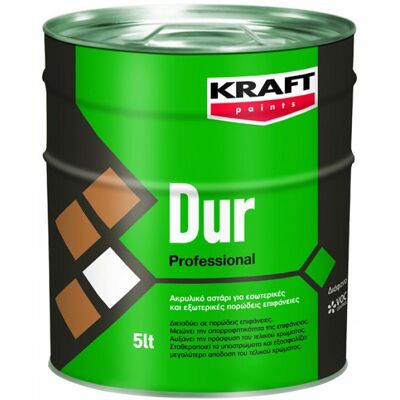 Αστάρι Ακρυλικό KRAFT DUR 5lt Αστάρι Ακρυλικό KRAFT DUR 5lt