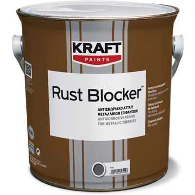 Αστάρι Μαύρο KRAFT RUST BLOCKER 0.75lt Αστάρι Μαύρο KRAFT RUST BLOCKER 0.75lt