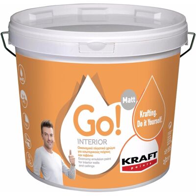 Kraft Go! Interior White 9Lt Kraft Go! Interior White 9Lt