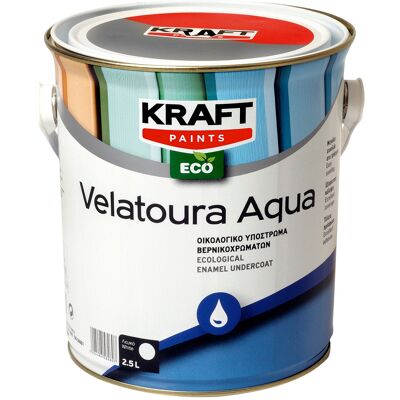 Kraft Oικολογικό Υπόστρωμα Βερνικοχρωμάτων Velatoura Aqua 2.5lt Kraft Oικολογικό Υπόστρωμα Βερνικοχρωμάτων Velatoura Aqua 2.5lt