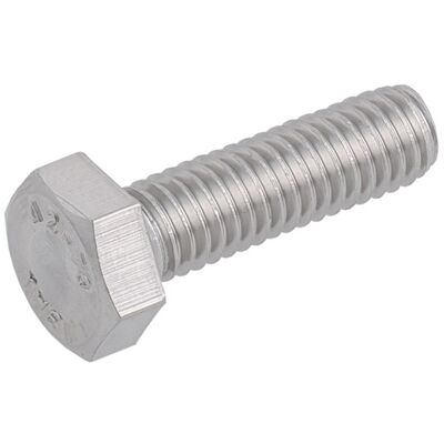 suki Εξάγωνη Βίδα Ολόπαση M 6x30 Inox A2 DIN933 suki Εξάγωνη Βίδα Ολόπαση M 6x30 Inox A2 DIN933