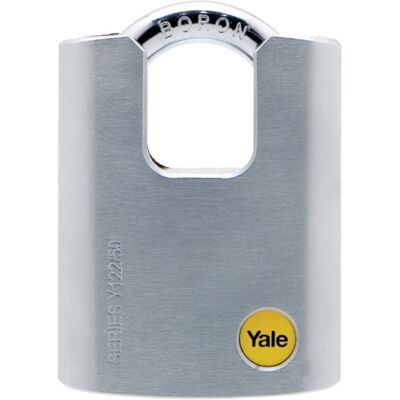Λουκέτο Ασφαλείας 51mm Χρωμέ Σατίν Λαιμός Boron YALE Υ122 Λουκέτο Ασφαλείας 51mm Χρωμέ Σατίν Λαιμός Boron YALE Υ122