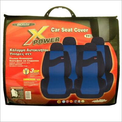 Guard Bossi X-Power Κάλλυμα Πλήρες Σετ Μπλε-Μαύρο Guard Bossi X-Power Κάλλυμα Πλήρες Σετ Μπλε-Μαύρο
