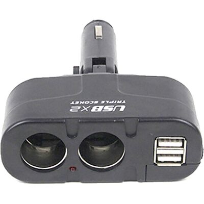 OEM Double Socket Αντάπτορας Αυτοκινήτου 12v Guard 01145 OEM Double Socket Αντάπτορας Αυτοκινήτου 12v Guard 01145