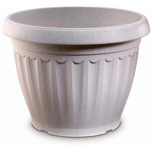 Plastona Γλάστρα Corfu Γρανίτης Φ45cm Plastona Γλάστρα Corfu Γρανίτης Φ45cm