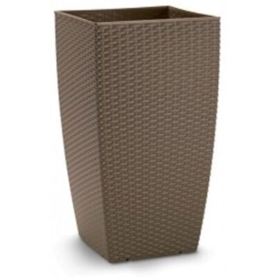 Plastona Κασπώ Natura Spicy Brown 31x31x56.5cm Plastona Κασπώ Natura Spicy Brown 31x31x56.5cm