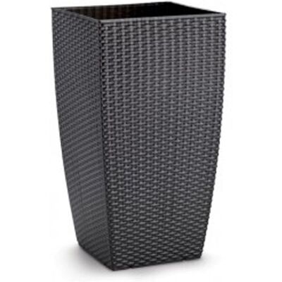 Plastona Κασπώ Natura Metal Anthracite 31x31x56,5cm Plastona Κασπώ Natura Metal Anthracite 31x31x56,5cm