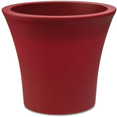 Plastona Γλάστρα City Με Ρόδες 40X38 Κόκκινο Plastona Γλάστρα City Με Ρόδες 40X38 Κόκκινο