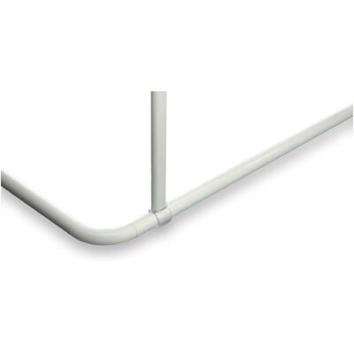 OEM Στήριγμα Οροφής Για Γωνιακό Σωλήνα Φ20mm Λευκό OEM Στήριγμα Οροφής Για Γωνιακό Σωλήνα Φ20mm Λευκό