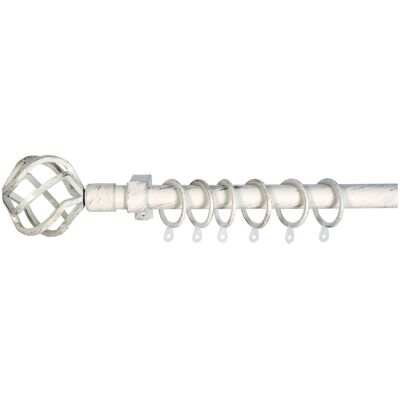 OEM Κουρτινόξυλο Πτυσσόμενο Space Φ16/19mm 1.20-2.10m Λευκό/Χρυσό OEM Κουρτινόξυλο Πτυσσόμενο Space Φ16/19mm 1.20-2.10m Λευκό/Χρυσό