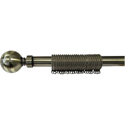 OEM Koyptiνοξυλο Πτυσσόμενο Ball Φ25/28mm 1.40-2.40m Χρωμέ Βουρτσισμένο OEM Koyptiνοξυλο Πτυσσόμενο Ball Φ25/28mm 1.40-2.40m Χρωμέ Βουρτσισμένο