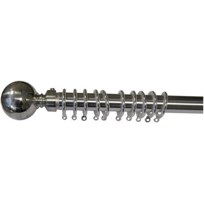 OEM Koyptiνοξυλο Πτυσσόμενο Ball Φ25/28mm1.60-3.00m Χρωμέ Βουρτσισμένο OEM Koyptiνοξυλο Πτυσσόμενο Ball Φ25/28mm1.60-3.00m Χρωμέ Βουρτσισμένο