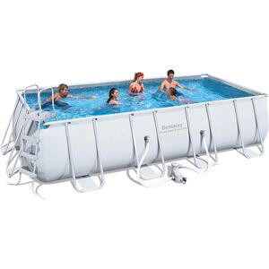 Πισίνα BESTWAY POWER STEEL RECTANGULAR FRAME POOL 5.49x2.74x1.22m Πισίνα BESTWAY POWER STEEL RECTANGULAR FRAME POOL 5.49x2.74x1.22m