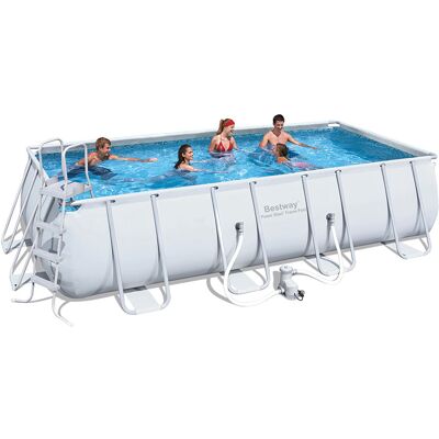 Πισίνα BESTWAY POWER STEEL RECTANGULAR FRAME POOL 5.49x2.74x1.22m Πισίνα BESTWAY POWER STEEL RECTANGULAR FRAME POOL 5.49x2.74x1.22m