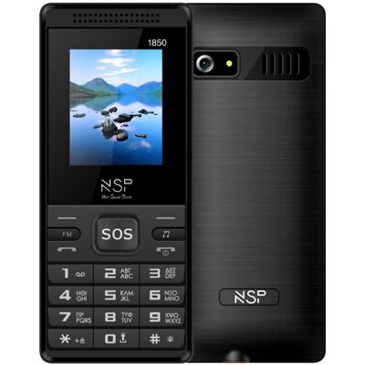 Κινητό Τηλέφωνο Dual Sim Με Κουμπί Sos 30 Ημέρες Αυτονομία Και Δώρο Hands-Free NSP 1850DS Κινητό Τηλέφωνο Dual Sim Με Κουμπί Sos 30 Ημέρες Αυτονομία Και Δώρο Hands-Free NSP 1850DS