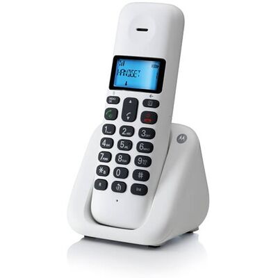 Ασύρματο ΤηλεφωνοMotorola T301w Dect Λευκο Ασύρματο ΤηλεφωνοMotorola T301w Dect Λευκο
