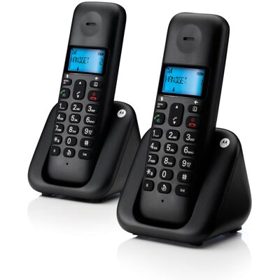 Motorola T302 Διπλο Ασύρματο Τηλεφωνο Με Ανοιχτη Ακροαση Motorola T302 Διπλο Ασύρματο Τηλεφωνο Με Ανοιχτη Ακροαση