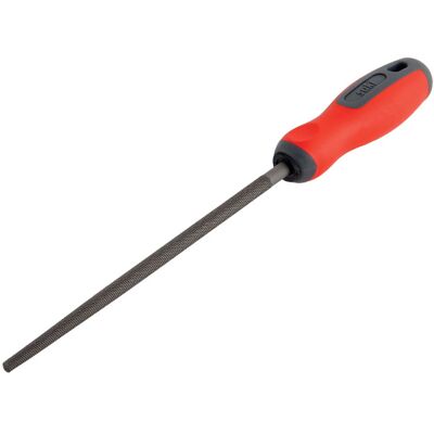 suki Λίμα Στρογγυλή SINGLE CUT 200mm Με Λαβή 2 Υλικών suki Λίμα Στρογγυλή SINGLE CUT 200mm Με Λαβή 2 Υλικών