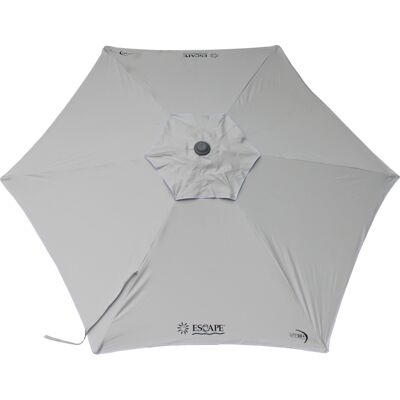 Ομπρέλα Παραλίας ESCAPE Φ2.4m Polyester 6 Ακτίνες Γκρι Ομπρέλα Παραλίας ESCAPE Φ2.4m Polyester 6 Ακτίνες Γκρι
