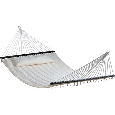 Escape Αιώρα Με Ξύλο Διπλή Μπεζ 200x140cm Escape Αιώρα Με Ξύλο Διπλή Μπεζ 200x140cm