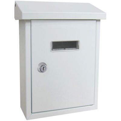 OEM Γραμματοκιβώτιο Μεταλλικό Λευκό "Easy" 19x8x25.5cm OEM Γραμματοκιβώτιο Μεταλλικό Λευκό "Easy" 19x8x25.5cm