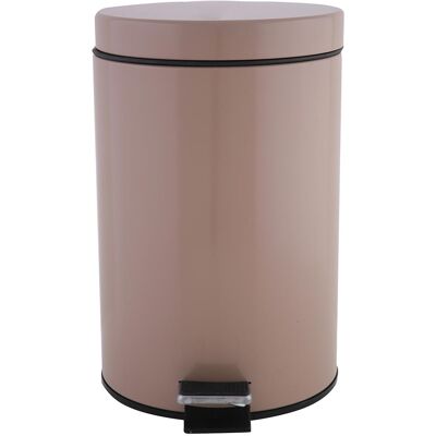 OEM Χαρτοδοχείο Μεταλλικό 7lt Μπεζ 20x32cm OEM Χαρτοδοχείο Μεταλλικό 7lt Μπεζ 20x32cm