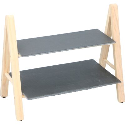 Βάση Εταζέρας 2 Επιπέδων 32x18x28cm ALPINA Βάση Εταζέρας 2 Επιπέδων 32x18x28cm ALPINA