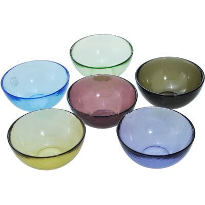 OEM Μπωλ Σετ 6Τεμ Γυάλινα διάφορα Σχέδια 13cm OEM Μπωλ Σετ 6Τεμ Γυάλινα διάφορα Σχέδια 13cm