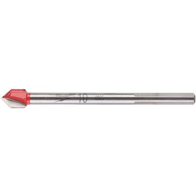 Τρυπάνι Γυαλιού Και Πλακιδίου 10x95mm MILWAUKEE Τρυπάνι Γυαλιού Και Πλακιδίου 10x95mm MILWAUKEE