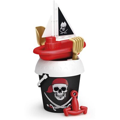 Adriatic Σετ Κουβαδάκι Παραλίας PIRATES ISLAND Με Βαρκούλα Adriatic Σετ Κουβαδάκι Παραλίας PIRATES ISLAND Με Βαρκούλα