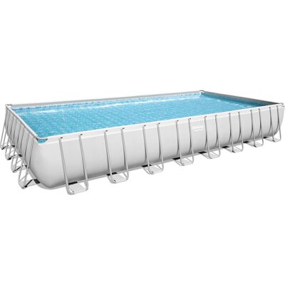 Πισίνα BESTWAY POWER STEEL RECTANGULAR FRAME POOL 9.56x4.88x1.32m Πισίνα BESTWAY POWER STEEL RECTANGULAR FRAME POOL 9.56x4.88x1.32m