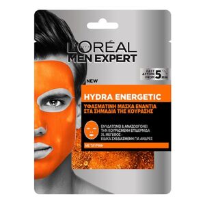 L'oreal Paris - Men Expert - Hydra Energetic Tissue Mask Against Signs Of Fatigue