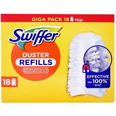 Swiffer Duster Μαγικά Φτερά 18 Ανταλλακτικά Φτερά Swiffer Duster Μαγικά Φτερά 18 Ανταλλακτικά Φτερά
