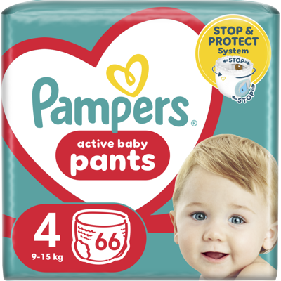 Pampers Active Baby Pants Μέγεθος 4 - Πάνες Pampers Active Baby Pants Μέγεθος 4 - Πάνες