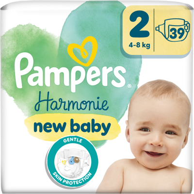 Pampers Harmonie Μέγεθος 2 Μιας Χρήσης Πάνες - 39 τεμ Pampers Harmonie Μέγεθος 2 Μιας Χρήσης Πάνες - 39 τεμ