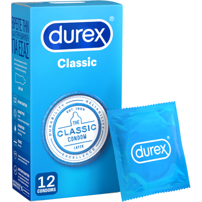 Durex Προφυλακτικά Natural 12τεμ Durex Προφυλακτικά Natural 12τεμ