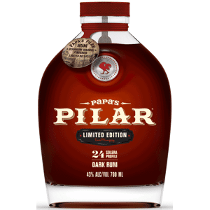 Hemingway Rum Company Papa's Pilar 24 Solera Profile Dark Rum Limited Edition Bourbon Barrel Finished