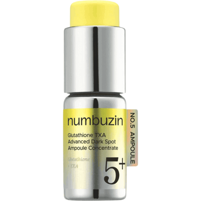 Numbuzin – No.5 Glutathione TXA Advanced Dark Spot Ampoule Concentrate 10.7g Numbuzin – No.5 Glutathione TXA Advanced Dark Spot Ampoule Concentrate 10.7g