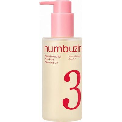 Numbuzin No.3 Bifida Bakuchiol Zero Pore Cleansing Oil 200ml Numbuzin No.3 Bifida Bakuchiol Zero Pore Cleansing Oil 200ml