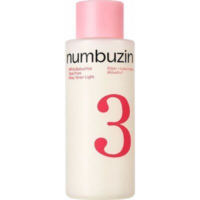Numbuzin – No.3 Bifida Bakuchiol Zero Pore Milky Toner 200ml Numbuzin – No.3 Bifida Bakuchiol Zero Pore Milky Toner 200ml