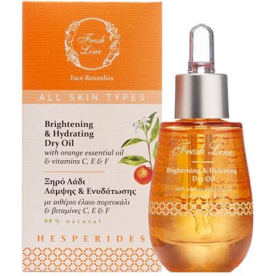 Fresh Line ΕΣΠΕΡΙΔΕΣ Ξηρό Λάδι Λάμψης & Ενυδάτωσης 30ml Fresh Line ΕΣΠΕΡΙΔΕΣ Ξηρό Λάδι Λάμψης & Ενυδάτωσης 30ml