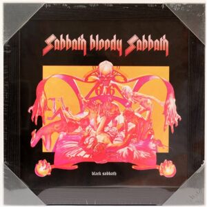 OEM Καδρο Black Sabbath (Sabbath Bloody Sabbath) Ξυλινο 31.5 X 31.5 Cm