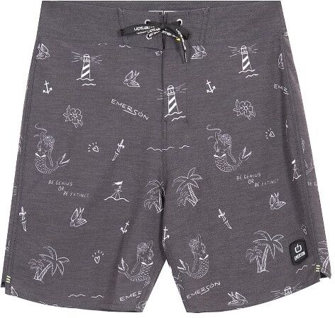 EMERSON MEN'S BOARDSHORTS (181.EM525.99-PR120 BLACK)