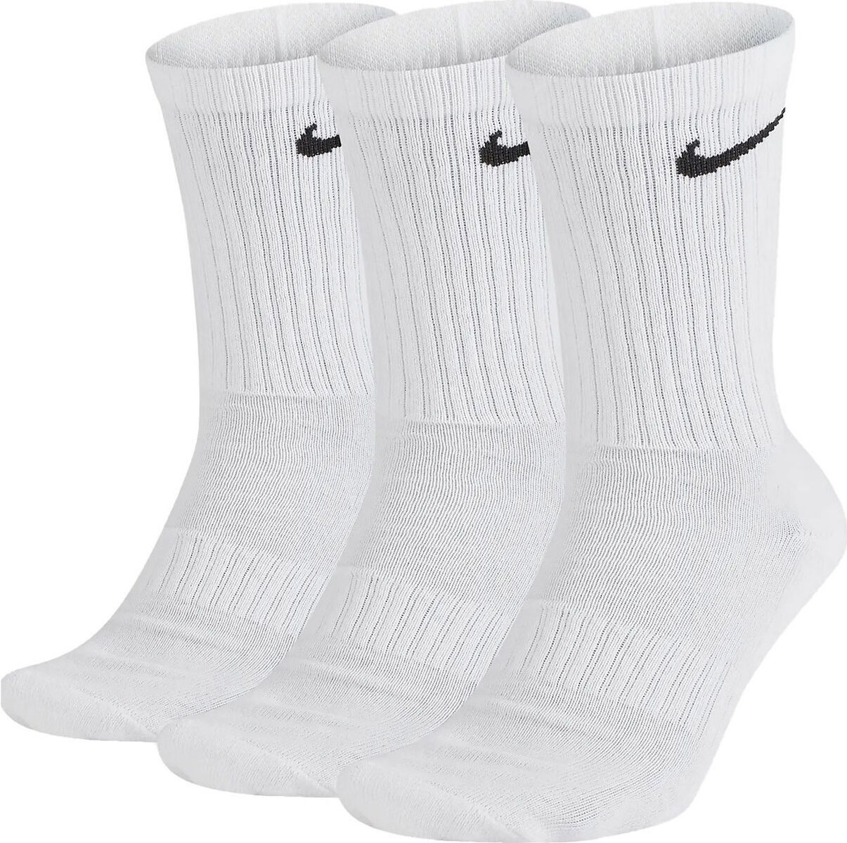 Nike Everyday Cushion Crew 3 Pair (SX7664-100)