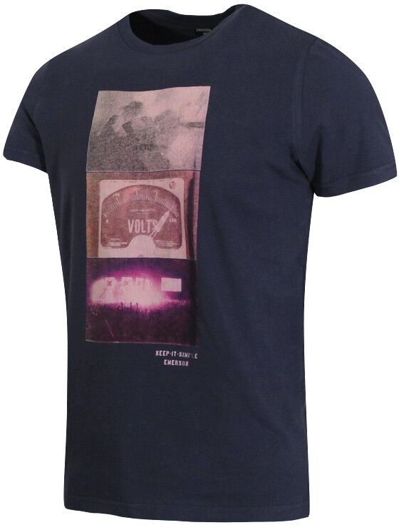 EMERSON MEN'S S/S T-SHIRTS (191.EM33.71-D. PURPLE)