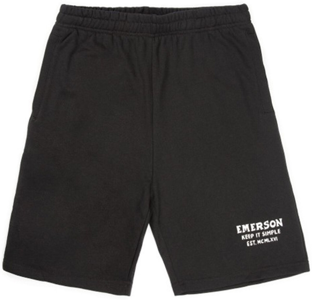 EMERSON MEN'S SWEAT SHORTS (191.EM26.33-BLACK)