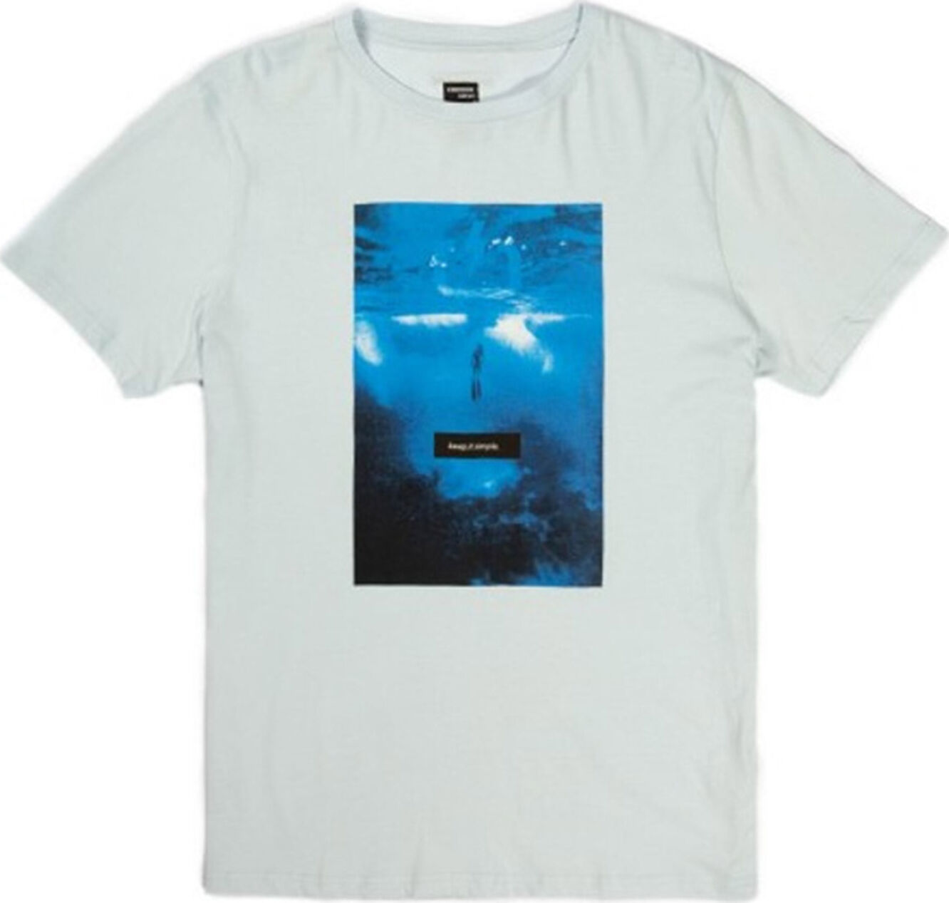 EMERSON MEN'S S/S T-SHIRT (191.EM33.67-PALE BLUE)