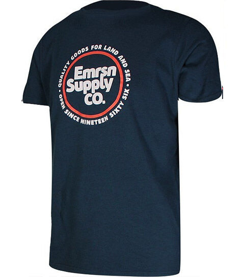 EMERSON MEN'S S/S T-SHIRT (201.EM33.07-MIDNIGHT BLUE)